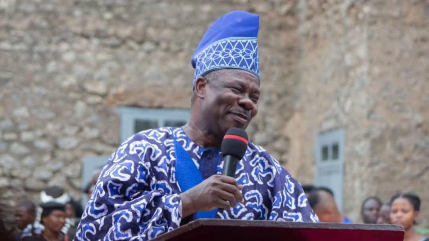 Former Governor of Ogun State, Senator Ibikunle Amosun